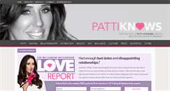 Desktop Screenshot of pattiknows.com
