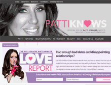 Tablet Screenshot of pattiknows.com